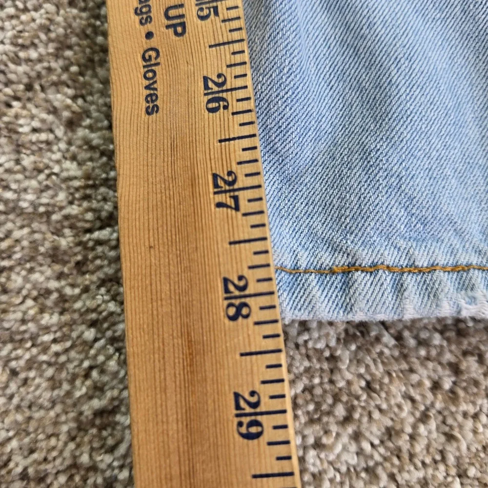 VINTAGE Levi's 505 Regular Fit Jeans Mens 38x29 Light Wash Blue Outdoor Casual